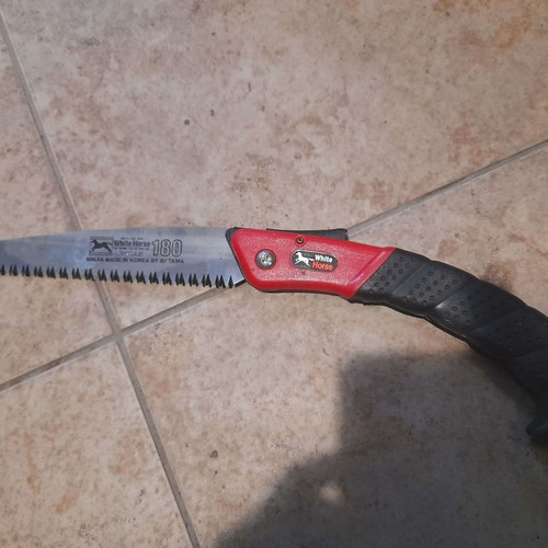 White Horse 180 folding pruning saw new