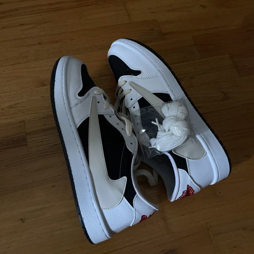 Travis Scott Nike Jordan Low sneakers new, size 44, black and white