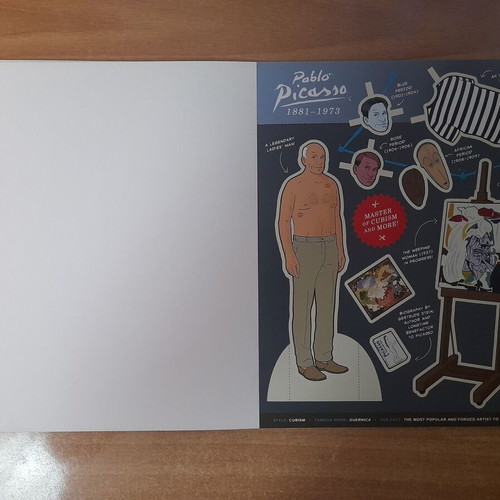 Art History Paper Dolls by Kyle Hilton