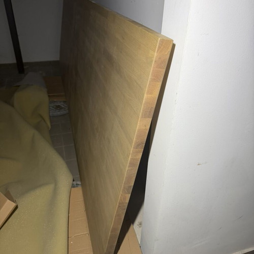 Solid Oak Kitchen Countertop 3m × 96cm × 4cm new