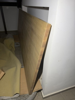 Solid Oak Kitchen Countertop 3m × 96cm × 4cm new