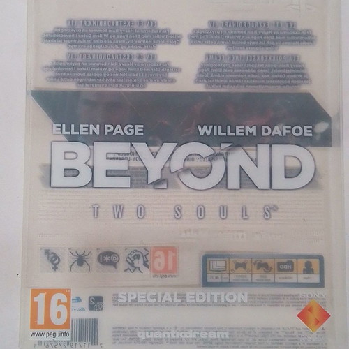 Beyond Two Souls PS3 game special edition used with metal case