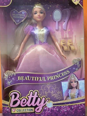 Princess Betty doll new, Rapunzel style