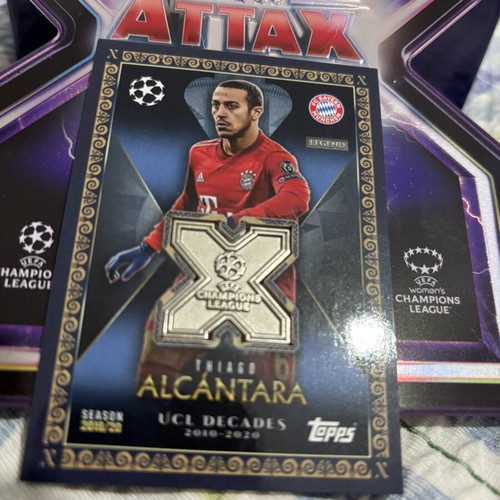 Κάρτα Thiago Alcantara Legend UCL Topps καινούργια