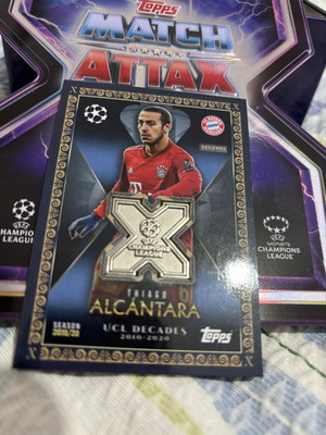 Κάρτα Thiago Alcantara Legend UCL Topps καινούργια