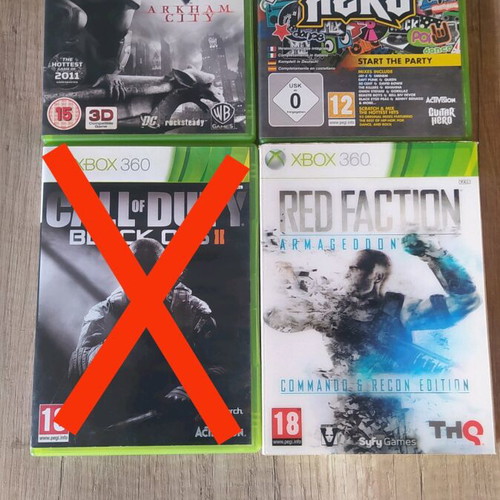 3 Xbox 360 Games