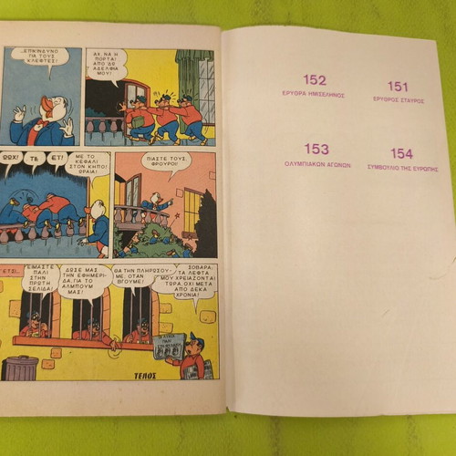 Miky Maous comic 544, Terzopoulos edition