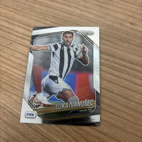 FIFA Prizm Paok base cards lot of 4 new 2025-26 Meite Zivkovic Kenny Ivanusec