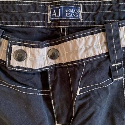Armani Jeans shorts used, size small, black, low rise