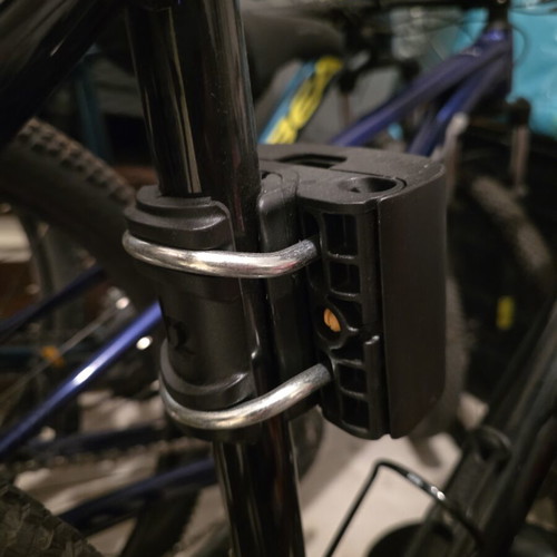 Bicycle seat used twice