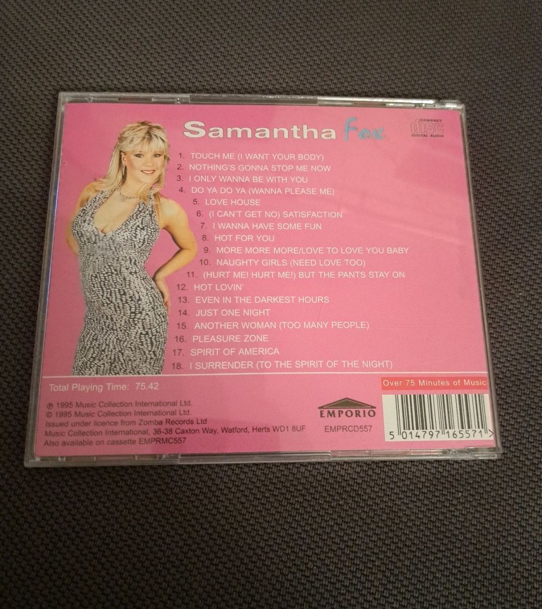 Samantha Fox CD The Hits Album used, pop - € 5,00 - Vendora.cy