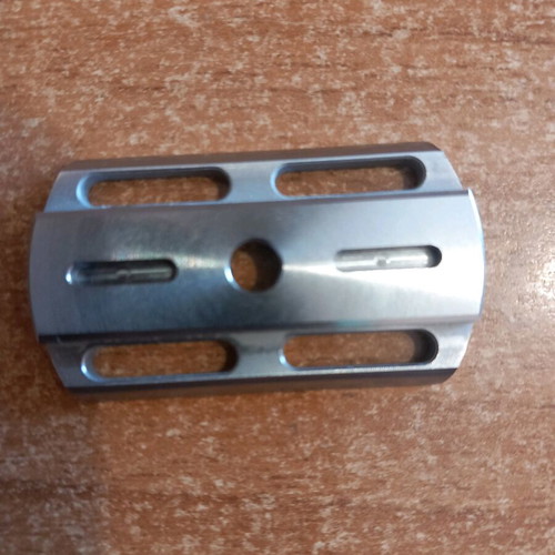 Rex Supply Co. Envoy shaving razor used with small top cap damage