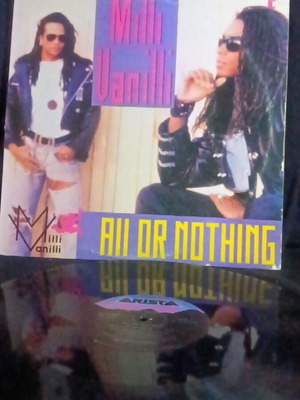 Milli Vanilli All or Nothing vinyl used