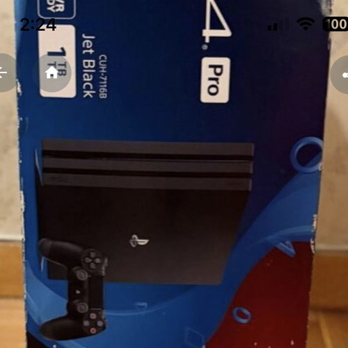 PlayStation 4 Pro like new with 3 new games 1TB
