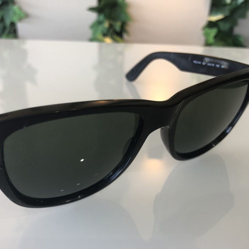 Ray Ban RB2140 Wayfarer sunglasses used, black, size 54 18