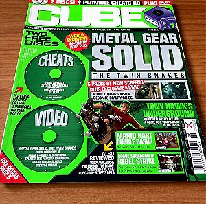 CUBE MAGAZINE No 26 UK VERSION NINTENDO GAMECUBE !METAL GEAR SOLID