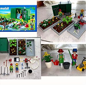 Playmobil θερμοκήπιο + 2 κηπουροί