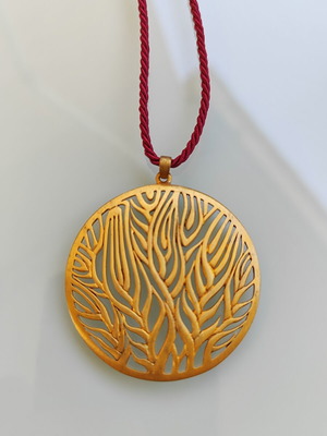 Pendant Stachya from Benaki Museum like new, gold color