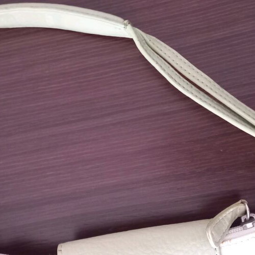 KEM shoulder bag like new, white and green