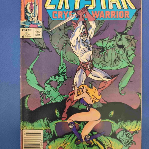 The Saga of Crystar Crystal Warrior comic used