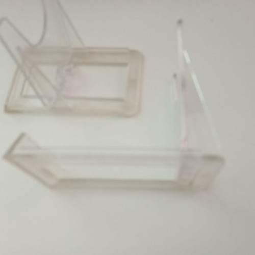 Plexiglass display stands used, pack of 100 pieces