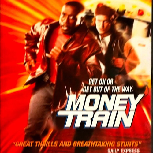 Money Train DVD used action movie with Wesley Snipes and Woody Harrelson