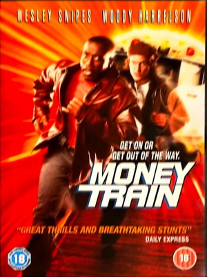 Money Train DVD used action movie with Wesley Snipes and Woody Harrelson