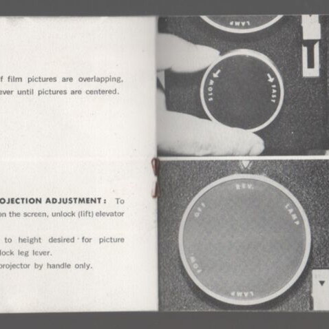 Gold Crest Projector 8 & Super 8 Film Manual used