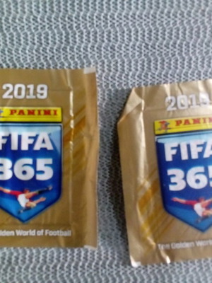 Panini Fifa365 2019 πακέτο με δύο σφραγισμένες συσκευές καινούργιο