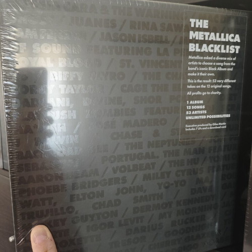The Metallica Blacklist Album Vinyl Boxset 7 LPs sealed