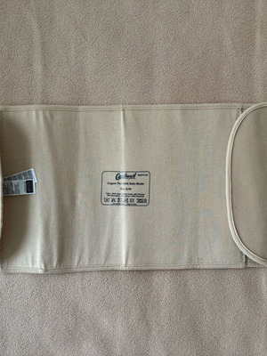 Carriwell organic post birth belly binder like new, size S-M, beige