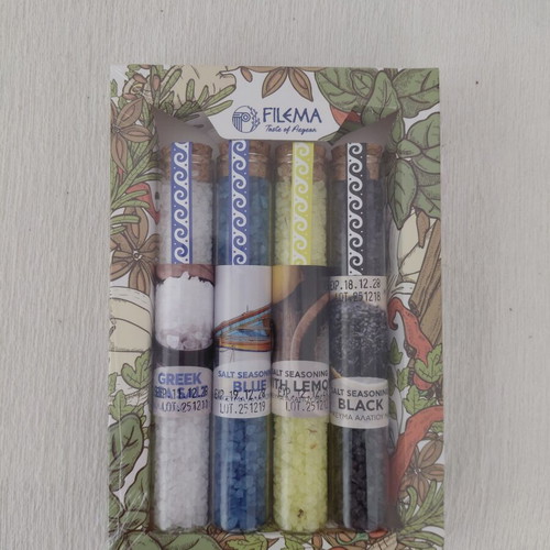 Filema salt set 4 tubes new