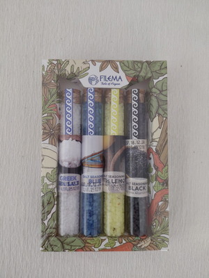 Filema salt set 4 tubes new