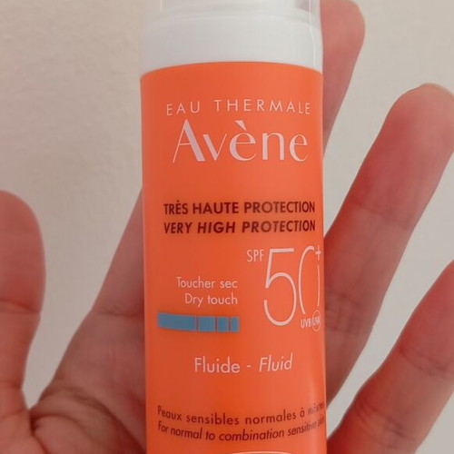 Avene Fluid facial sunscreen cream new SPF50+