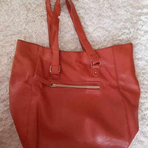 Women's shoulder bag used, red