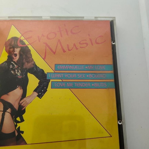 Erotic Music CD like new, collection of 16 songs