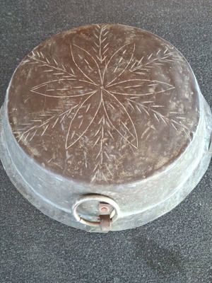 Copper pot vintage used, 700 grams, decorative