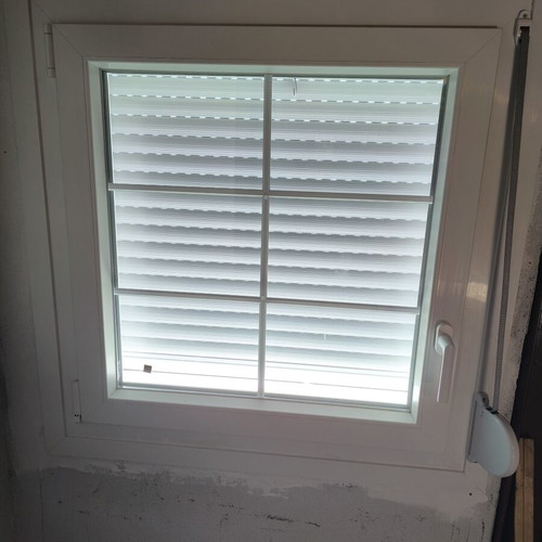 Window and door frames with shutters and screens, like new