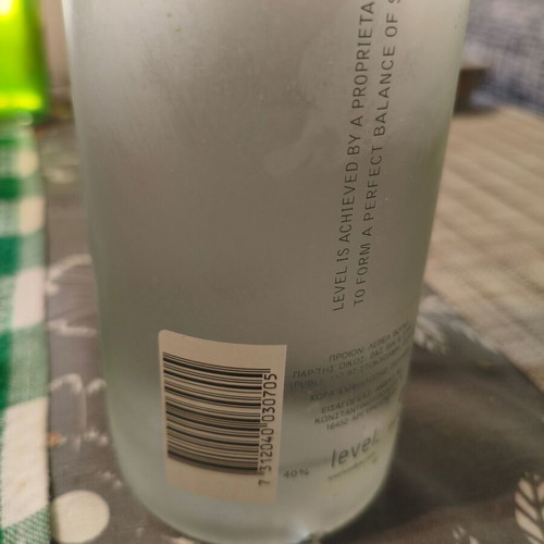 Vodka collectible special bottle new