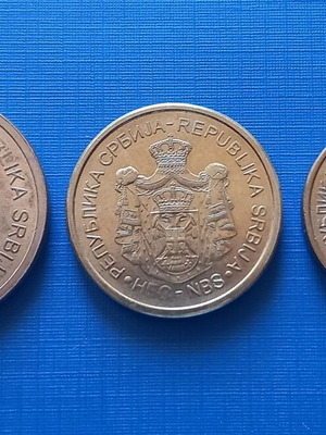 Serbia coin set 3 pieces 2023-2024 like new