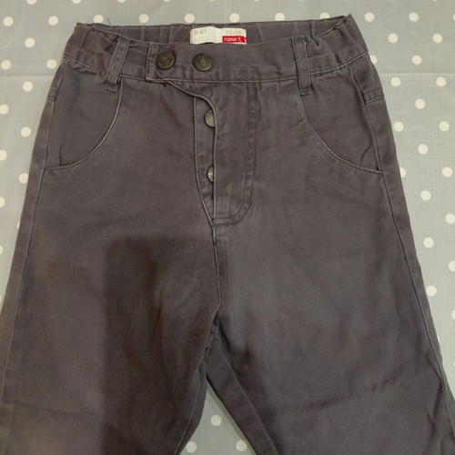 Name It children's gray pants size 110-116, like new with gift blouse