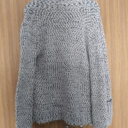 Jennyfer cardigan like new, medium size, white and grey