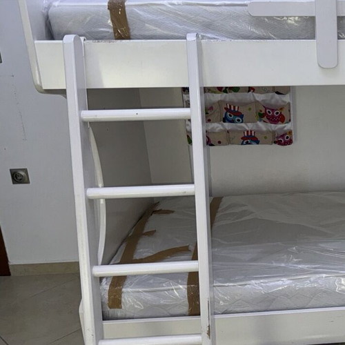 Bunk bed used, 2 single beds with drawers and ladder