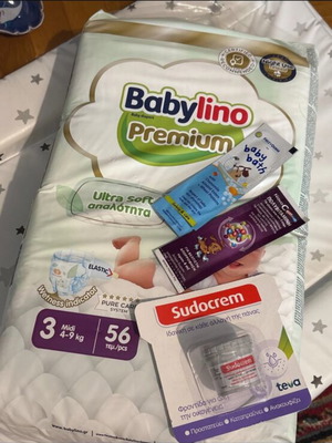 Babylino Premium No3 56pcs Baby Diapers New