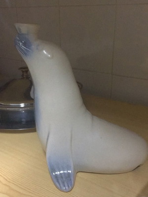 Seal figurine used, flawless