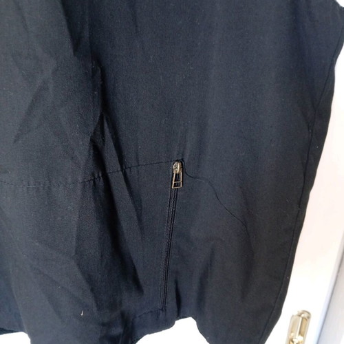 Cargo sleeveless vest used xl black with pockets