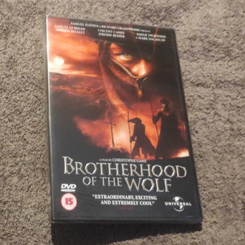 Brotherhood of the Wolf DVD new with subtitles, sealed