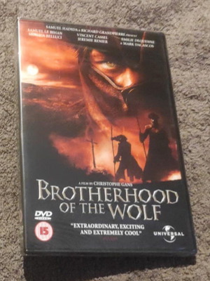 Brotherhood of the Wolf DVD καινούργιο με υπότιτλους, σφραγισμένο