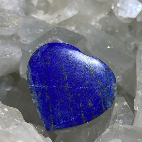 Lapis Lazuli Heart polished natural AA quality