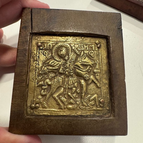 Icon or amulet used with Saint Demetrios
